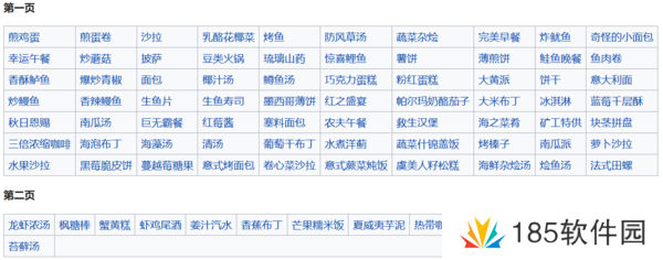 星露谷物语全烹饪代码-星露谷物语全烹饪代码大全