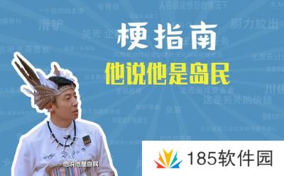 网络用语他说他是岛民是什么梗
